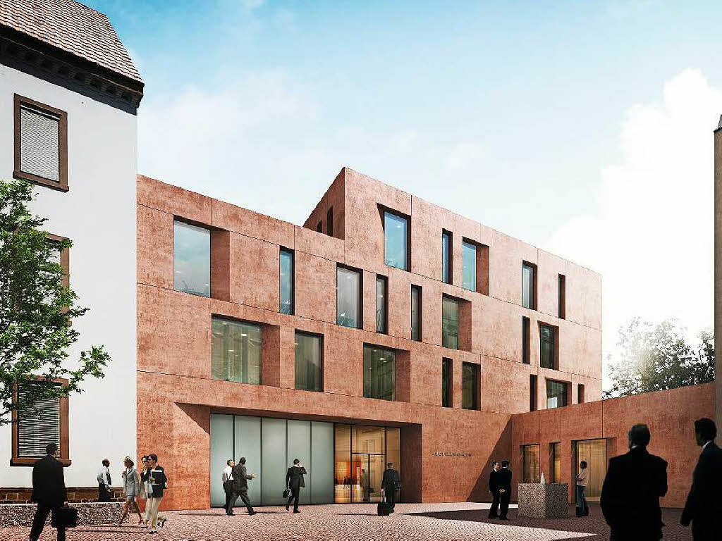 Land plant 20MillionenNeubau fürs Amtsgericht Freiburg Freiburg