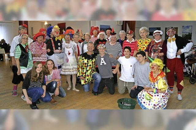 Clownereien im Pflegeheim