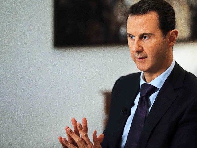 Der syrische Prsident Baschar al-Assad  | Foto: AFP