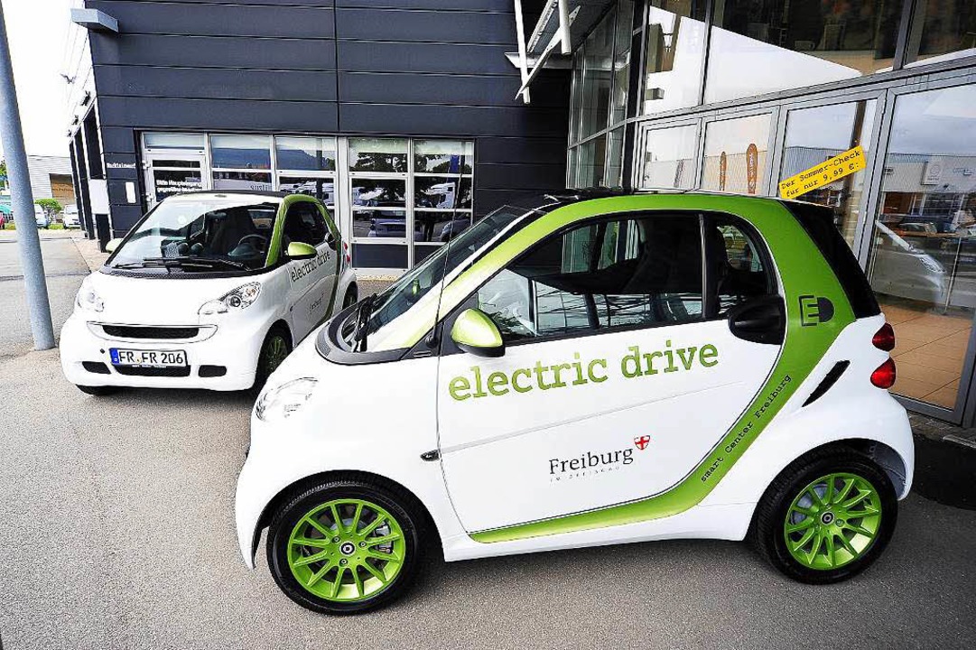 Die Stadt Freiburg will die Zahl der Elektroautos aufstocken.  | Foto: Thomas Kunz