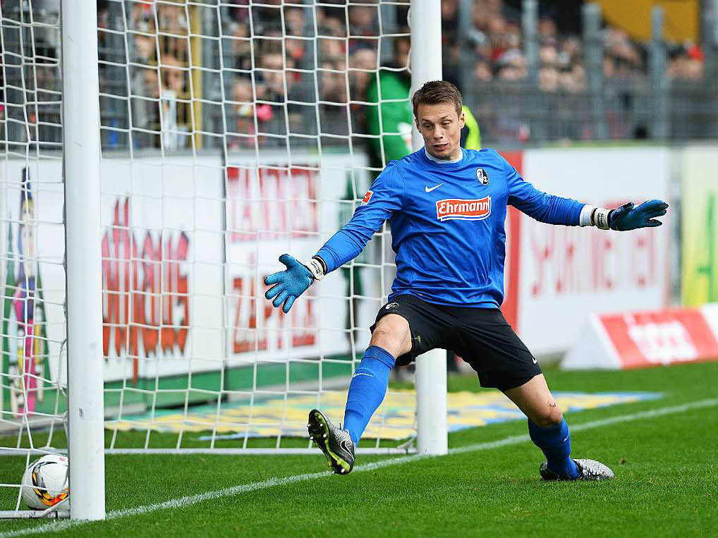 Nur vom Punkt getroffen: Der SC Freiburg spielt nicht sonderlich gut und schafft es deshalb nicht einen Punkt mitzunehmen.