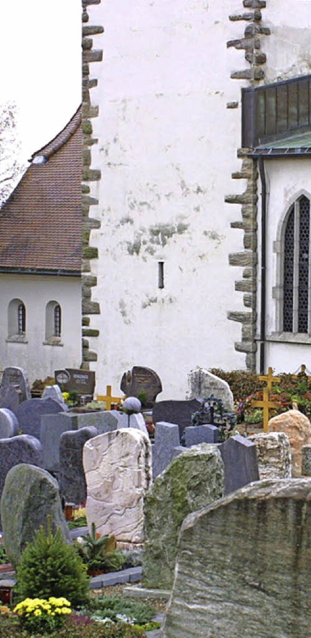 Der Gemeinderat Grafenhausen hat eine ... neue Bestattungsgebhren beschlossen.  | Foto: Archivbild