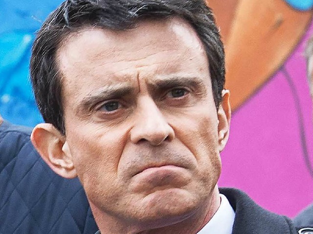Frankreichs Premierminister Manuel Valls  | Foto: AFP