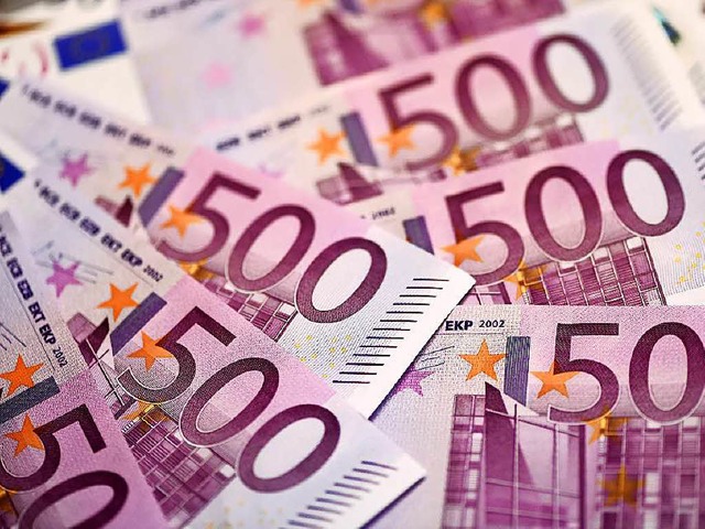 Naht schon bald sein Ende? Der 500-Euro-Schein.   | Foto: AFP