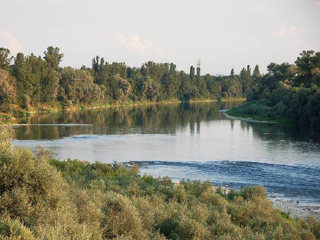 Ein Angler hat die 94-jhrige Frau, di...he von Hartheim tot im Rhein gefunden.  | Foto: Markus Donner