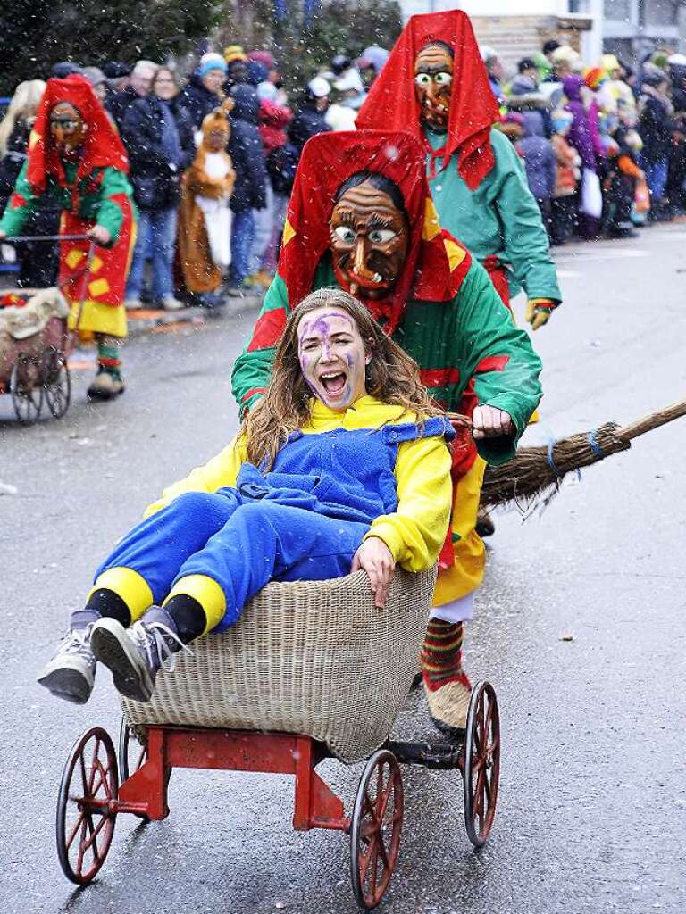 Fasnet-Wochenende der Reblauszunft in Freiburg-St. Georgen