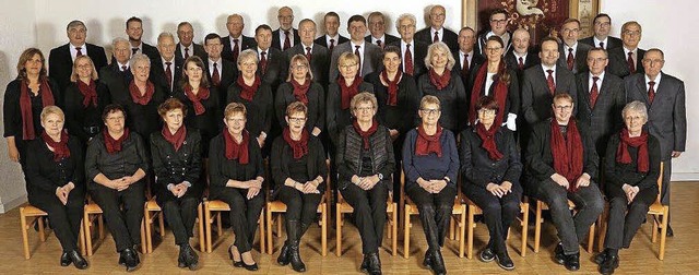 Die Chorgemeinschaft Vgisheim unterni...Zeitreise durch die letzten 60 Jahre.   | Foto: Bianca Flier