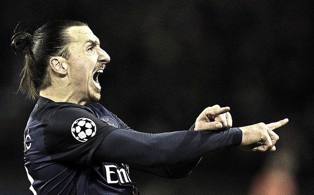 Pariser Torversicherung: Zlatan Ibrahimovic   | Foto: afp