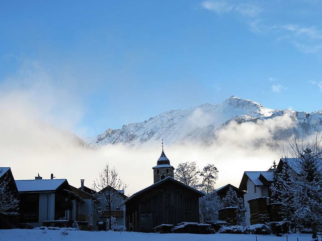 Ein Bergdorf, das sich seine Ursprnglichkeit bewahrt hat: Bergn in Graubnden   | Foto: Anselm Busshoff