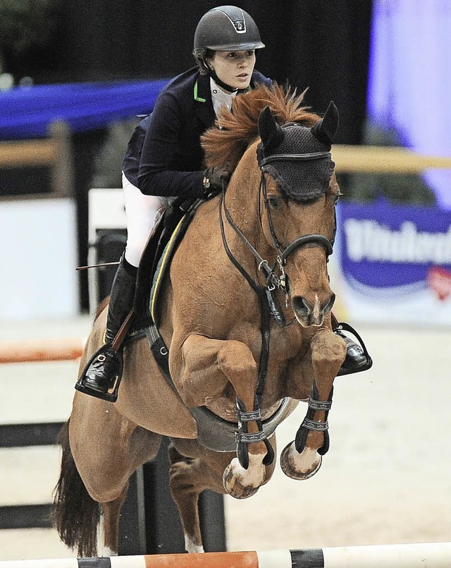 Zwei Siege bei den Baden Classics: Pia Reich auf Circe du Roset   | Foto: Keller