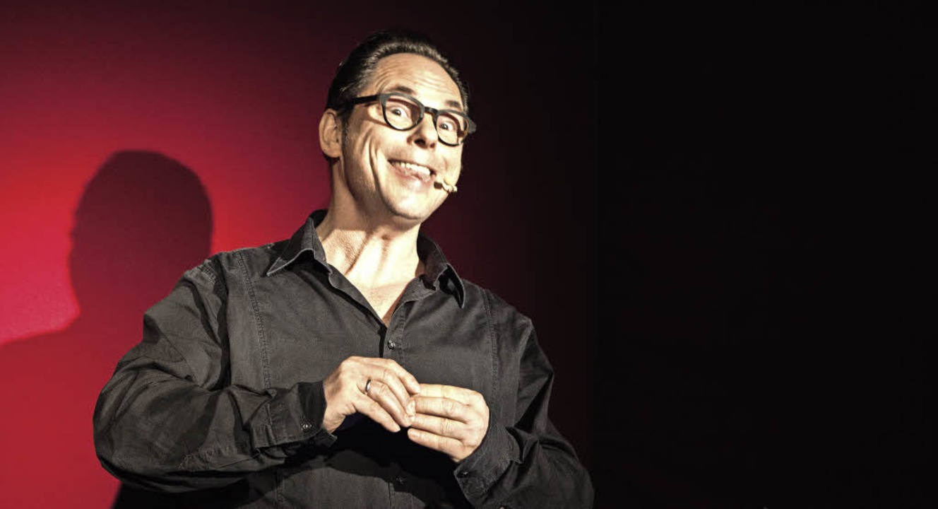 Peter Ritter liest  &#8211; auch mimis...him Ringelnatz und Wolfgang Borchert.   | Foto: Zahn
