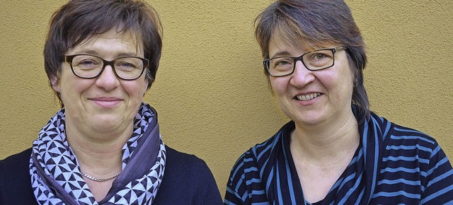 Marion Geiger (links) und Ute Allmendinger | Foto: Gabriele Hennicke Marion Geiger (links) und Ute Allmendinger | Foto: Gabriele Hennicke