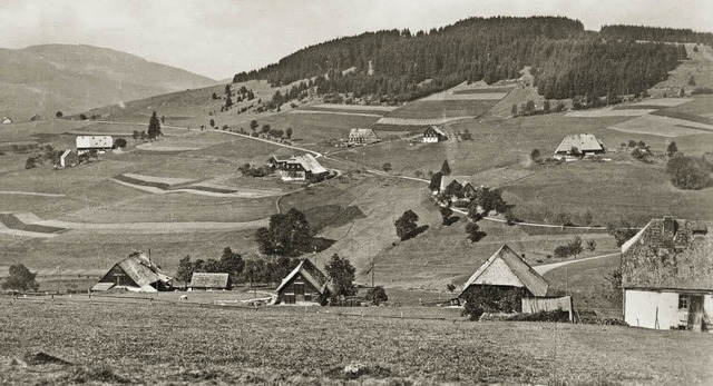 Rudenberg im Jahr 1941 (Ansicht aus de...lerdings ist es wohl wesentlich lter.  | Foto: Foto und Repro: Liane Schilling