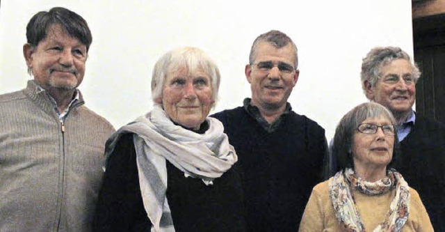 Der neue Vorstand (von links): Harald ...mel, Rosa Gabele und Bernhard Schuler   | Foto: Erich Krieger