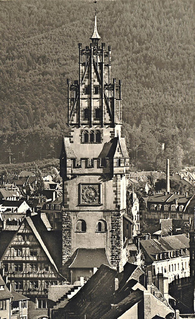 Freiburgs Schwabentor zur Zeit von OB Winterer   | Foto: Augustinermuseum