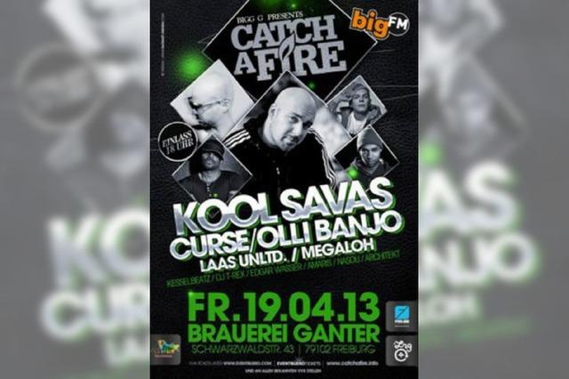 Verlosung: Catch A Fire mit Kool Savas in der Brauerei Ganter
