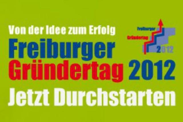 Freiburger Gründertag 2012: Die Existenzgründermesse