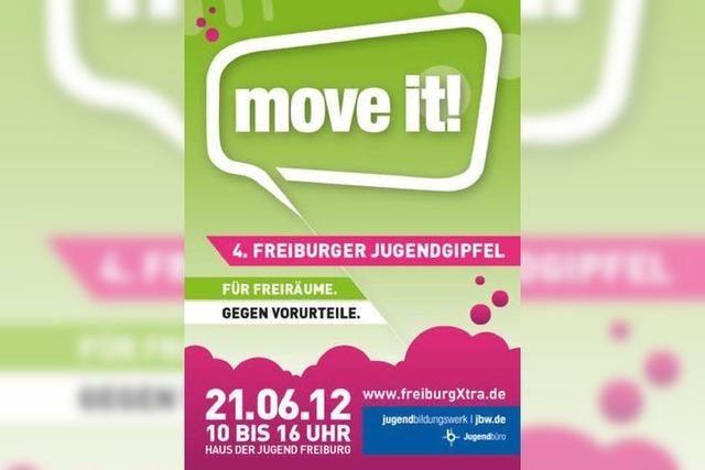 Donnerstag: move it! 2012 - 4. Freiburger Jugendgipfel im Haus der Jugend