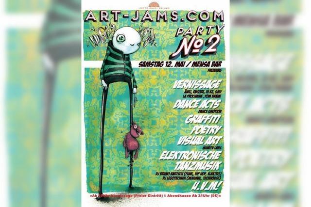 Samstag: Art-Jam-Party in der MensaBar