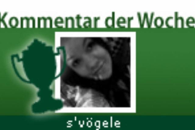 Kommentar der Woche: s'vgele