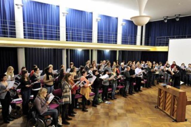 Freitag: Freiburger Uni-Chor gibt Semesterabschlusskonzert
