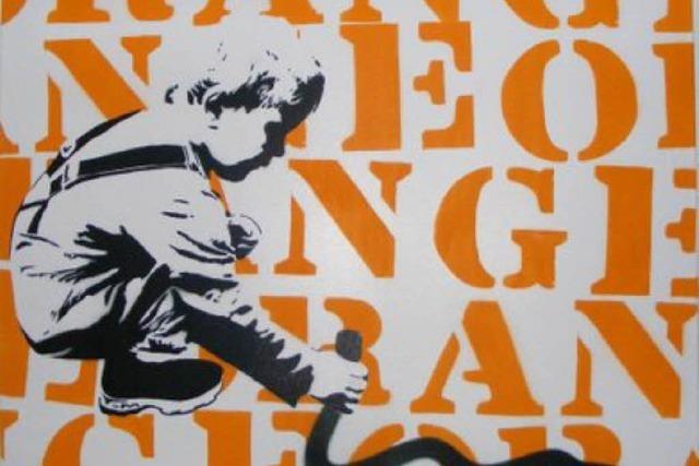 Street Art im Weingut Dilger: 3 Antworten von Orange