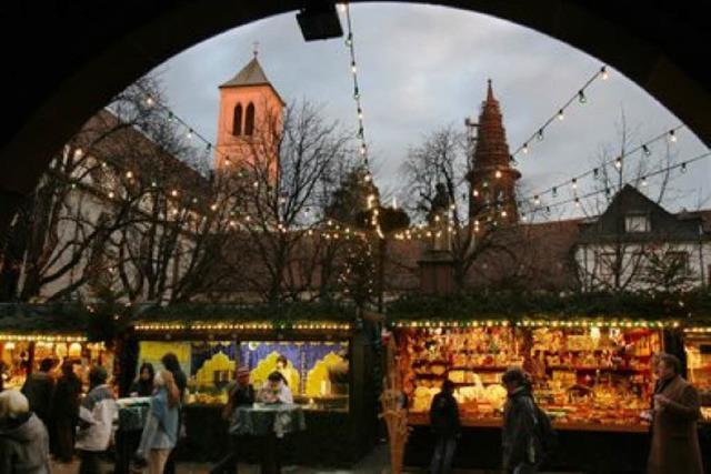 Weihnachtsmarkt in Freiburg erffnet