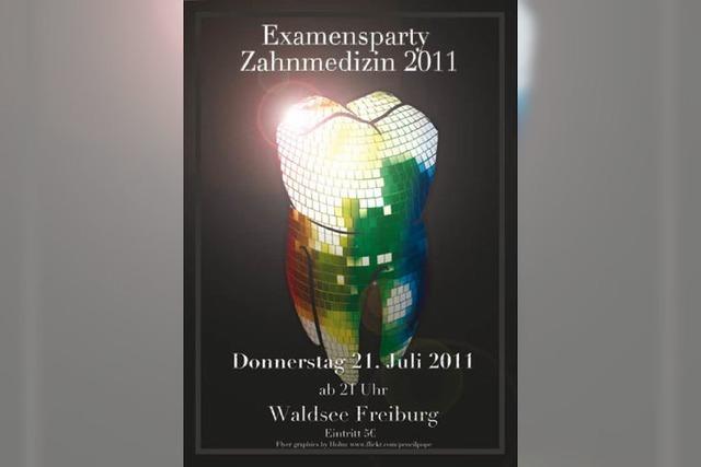 Donnerstag: Zahnmediziner-Examensparty im Waldsee