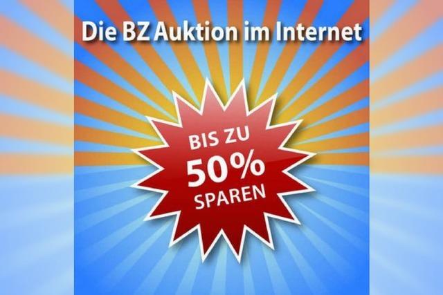 BZ Auktion: Die Schnäppchenjagd geht wieder los!
