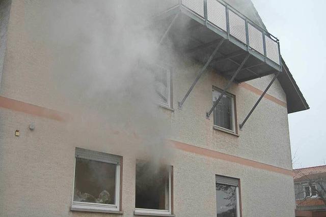 Wohnungsbrand rasch unter Kontrolle