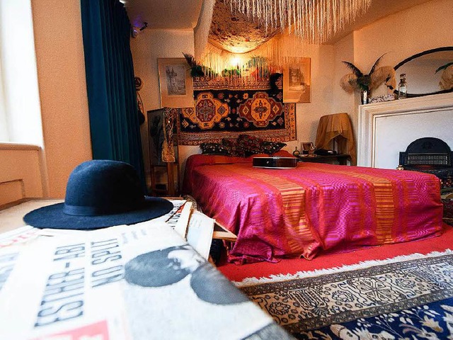 In diesem Zimmer nchtigte Jimi Hendrix.  | Foto: AFP