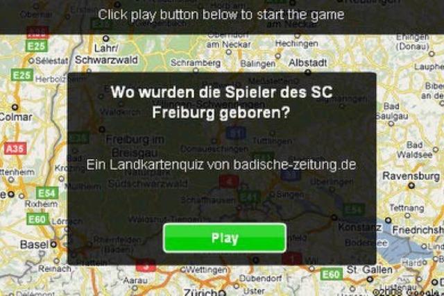 Spiel: Wo wurden die Spieler des SC Freiburg geboren?