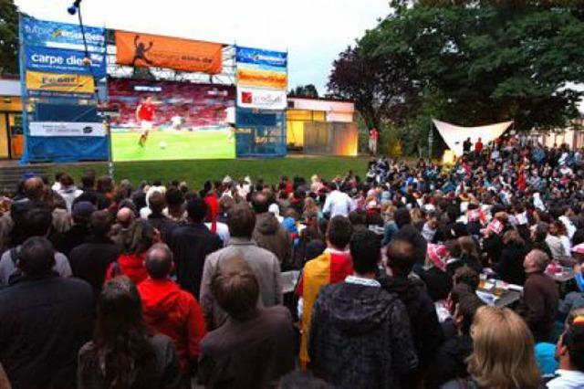 Public Viewing: Vuvuzela-Verbot im Mensagarten