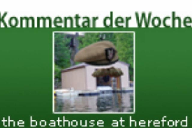 Kommentar der Woche: the boathouse at hereford