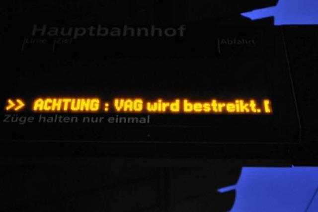 VAG streikt am Donnerstag