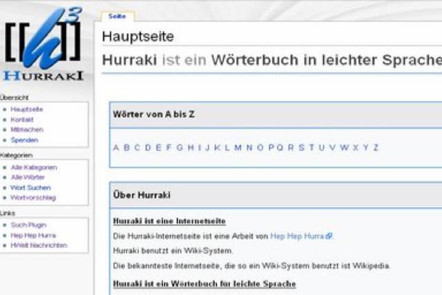 Hurraki: Ein Wiki aus Freiburg fr 'Leichte Sprache'