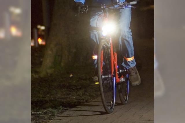 ADFC belohnt richtig beleuchtete Radfahrer