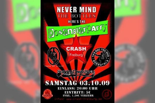 Wo rockt's? Dosenbierparty im Crash