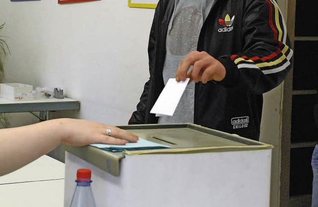 Beim U18-Projekt drfen auch Jugendliche zur Wahlurne schreiten.   | Foto: Archivifoto: siefke