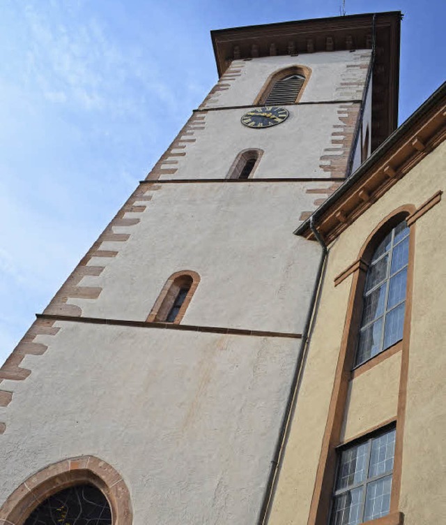 Evangelische Stadtkirche  mit dem alten Turm   | Foto: Johanna Hgg