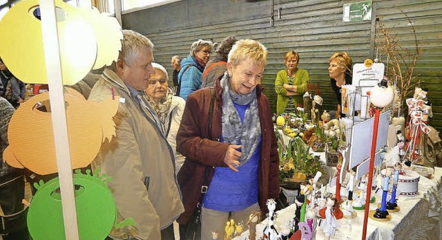 Das Vorfrhlingswetter  fhrte  viele ...r&#8220; in der Hebelhalle Nollingen.   | Foto: Claudia Gempp