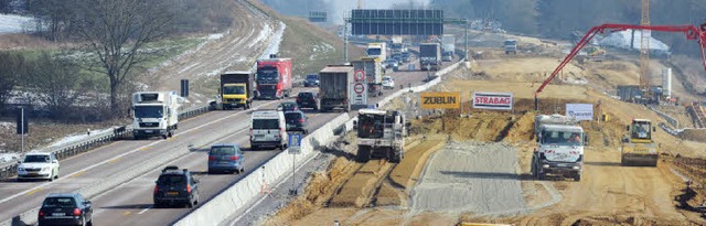 Auf Deutschlands Straen gibt es viel ...er Bund, die Lnder planen und bauen.   | Foto: dpa