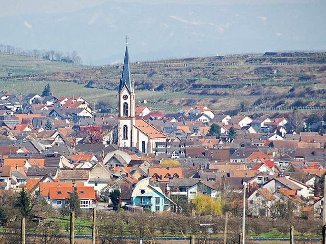 Ihringen &#8211; idyllisch am Kaiserstuhl gelegen, aber nicht nur eine Idylle  | Foto: Ulrike Ehrlacher-Drfler