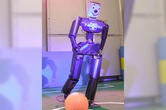 Freiburger Fuball-Roboter heit Robotinho