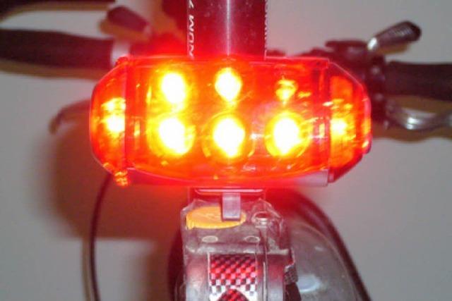 Licht an: Abendliche Fahrradkontrollen der Polizei