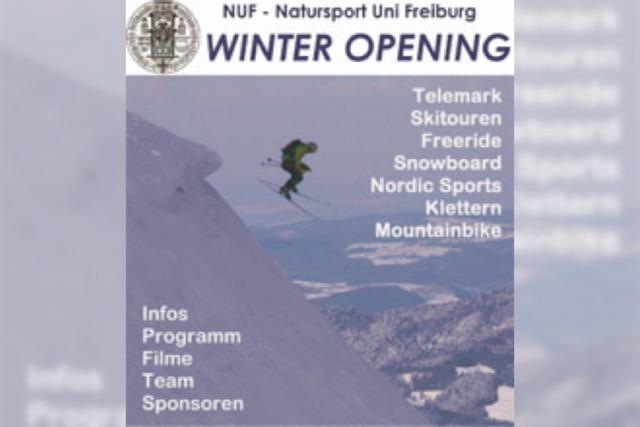 Natursport Uni Freiburg - Winter Opening