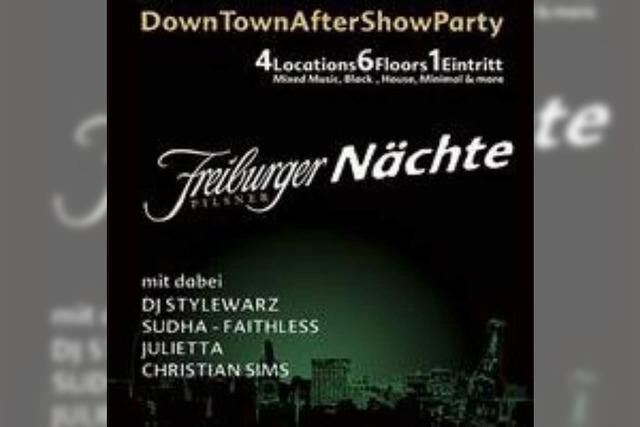 Gewinn Tickets fr die Downtown-Streetparty-Aftershow-Partys