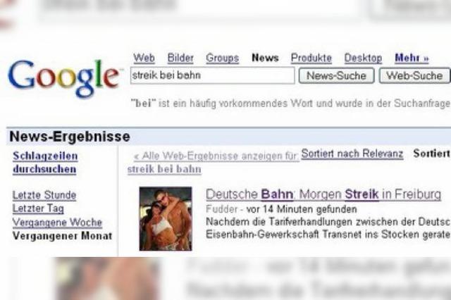 Google News ist komisch!