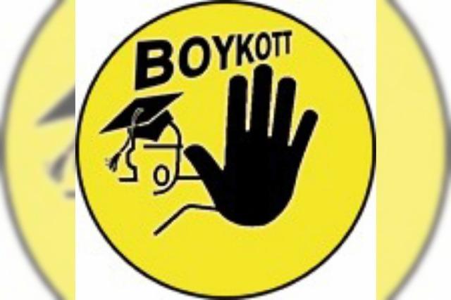 Studiengebhren: Infos und Termine zum Boykott