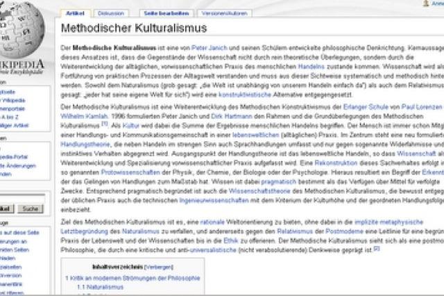 Eklat um Artikel: Wirbel in der Wikipedia